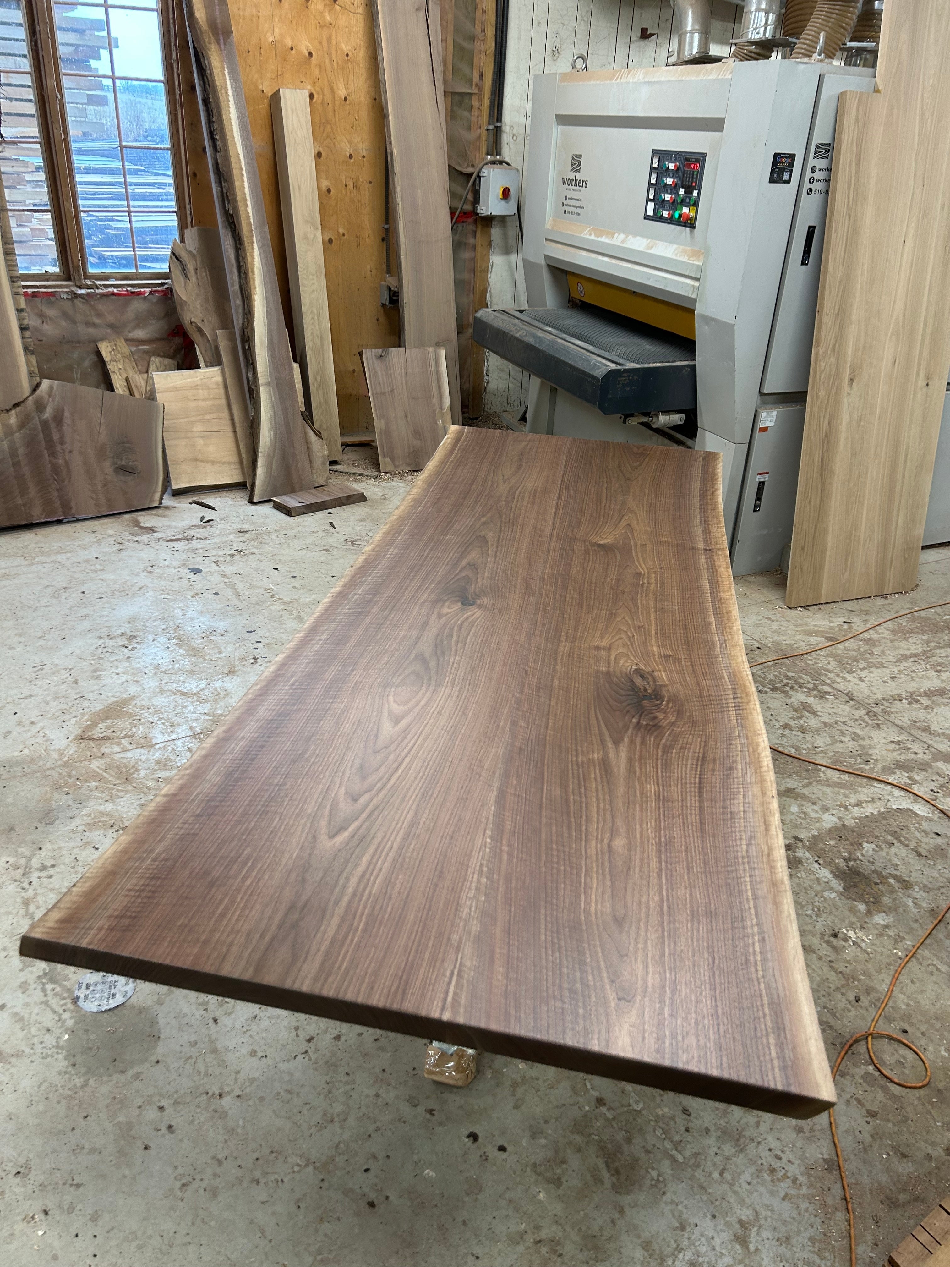Live Edge Table Tops - Unfinished
