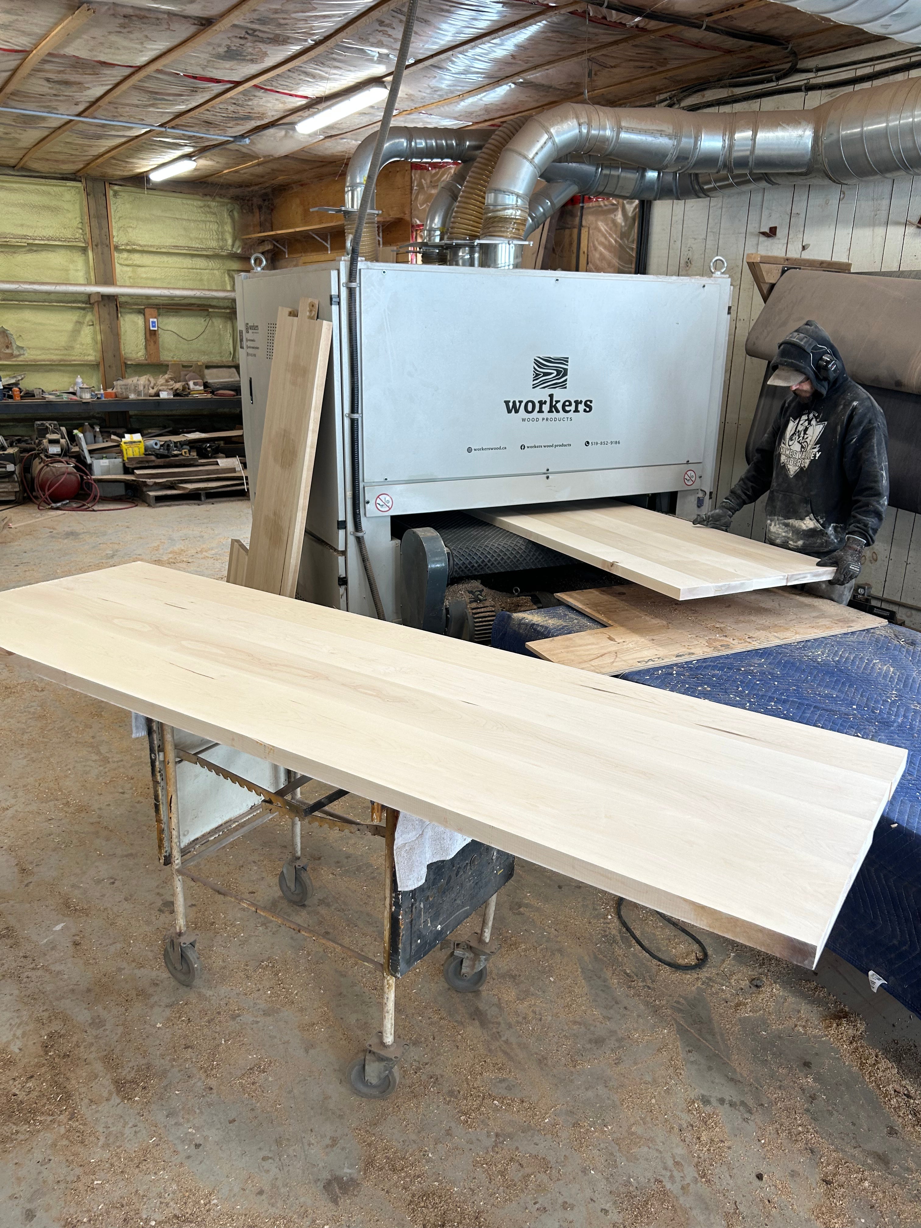 Square Edge Table Tops - Unfinished