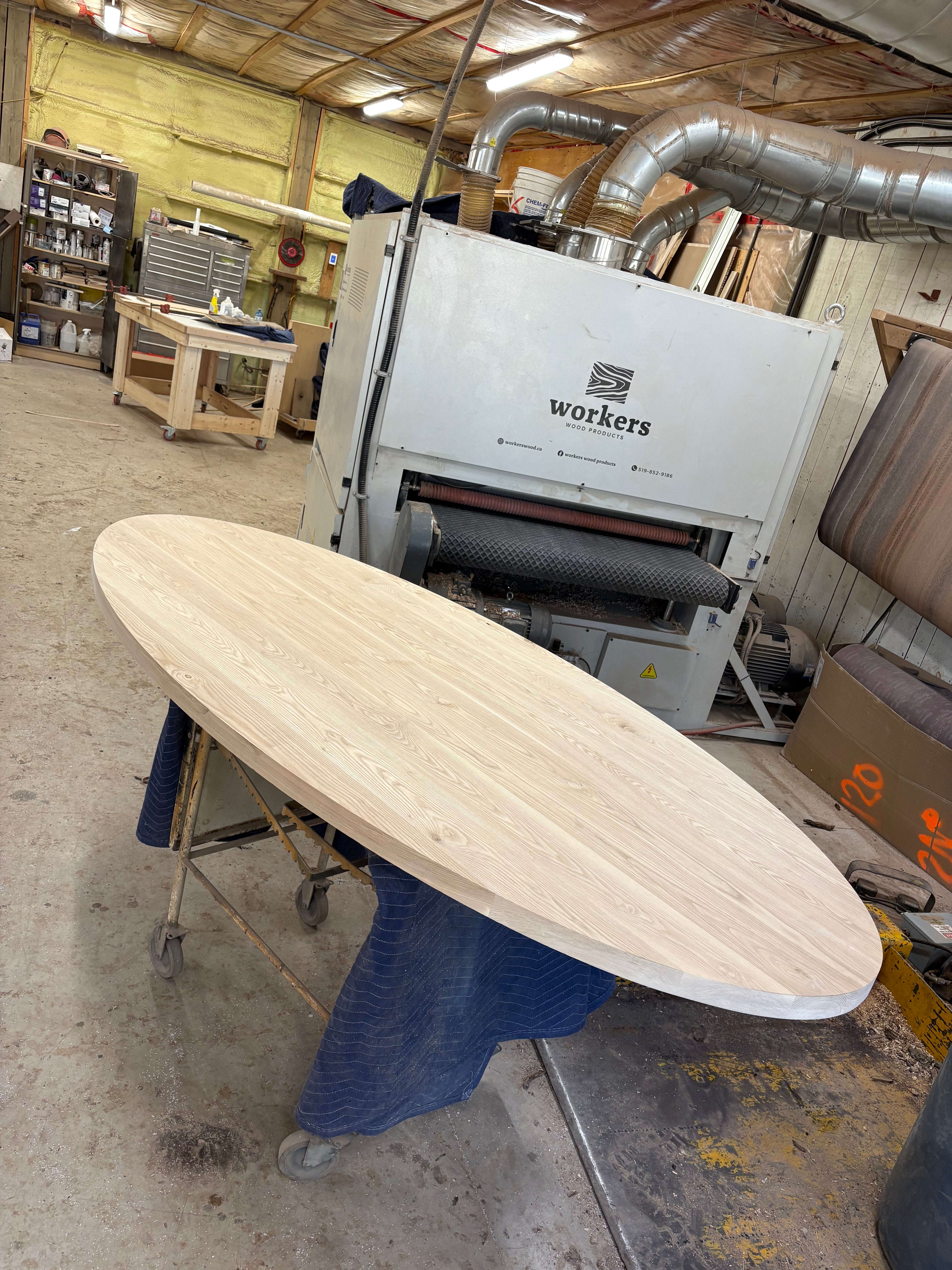 Oval Table Tops