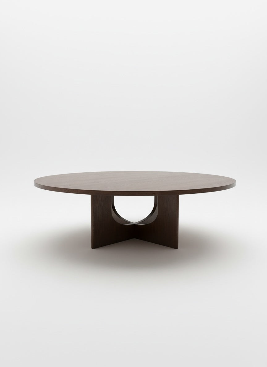 Large Round wood Table
